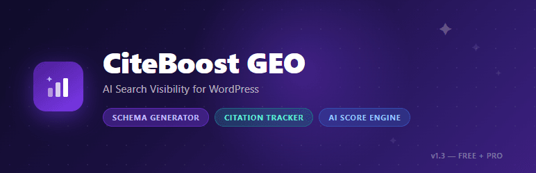 CiteBoost GEO — AI Search Visibility for WordPress